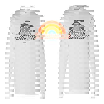 パラマウント カリフォルニア Ca ヴィンテージ レインボー レトロ 70年代 長袖Tシャツ - Kawaiitshirt