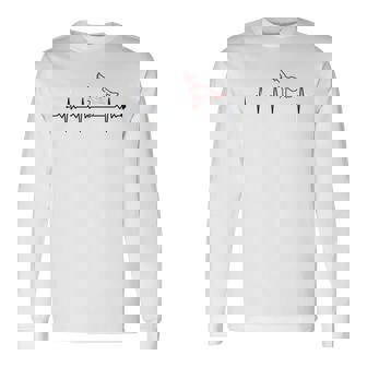 パルクールハートビートパルクールトレーサートレーニングパルクール 長袖Tシャツ - Kawaiitshirt