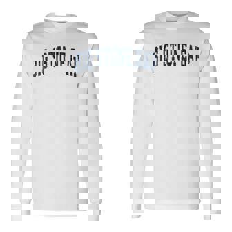 ビッグストーンギャップ バージニアva ヴィンテージ スポーツデザイン ネイビーデザイン 長袖Tシャツ - Kawaiitshirt