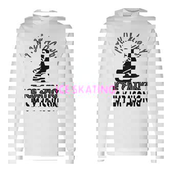 フィギュアスケート スポーツ フィギュア スケーター ギフト アイデア 長袖Tシャツ - Kawaiitshirt