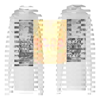 フラダンスキャット 長袖Tシャツ - Kawaiitshirt