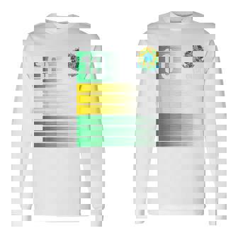 ブラジル国旗 10番 ブラジル サッカー メンズ レディース ボーイズ ガールズ キッズ 長袖Tシャツ - Kawaiitshirt