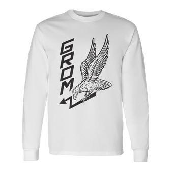 ポーランド特殊部隊 ジェドノストカ Wojskowa Grom ミリタリー 長袖Tシャツ - Kawaiitshirt