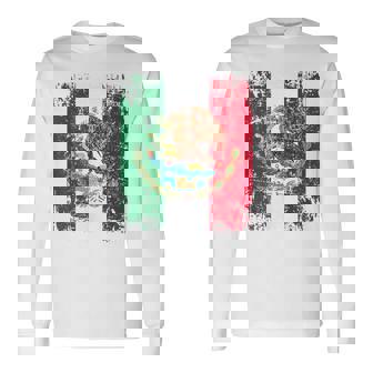 メキシコ 旗 大 国旗 メンズ レディース キッズ メキシコ 長袖Tシャツ - Kawaiitshirt