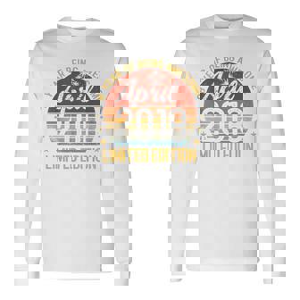 レトロ2018年3月限定版 8歳8歳の誕生日 長袖Tシャツ - Kawaiitshirt