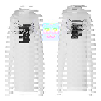 ロックスゲーム内でブレインロットゴッドラッキーブロック4頭脳を盗む 長袖Tシャツ - Kawaiitshirt