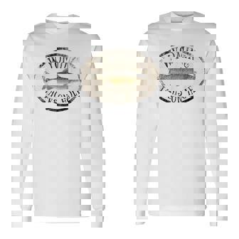 ワイオミング ジャクソン ホール トラウト 魚 フライフィッシング ビンテージ 長袖Tシャツ - Kawaiitshirt