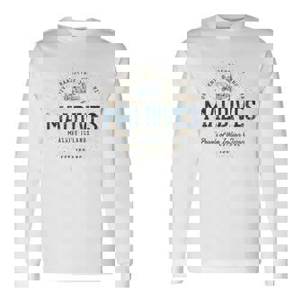 ヴィンテージ モルディブ レトロ 長袖Tシャツ - Kawaiitshirt