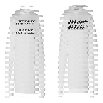 人を傷つける 長袖Tシャツ - Kawaiitshirt