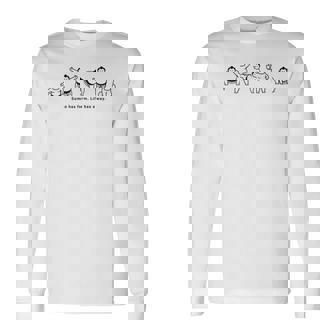 力士の型、人生の道 相撲 力士 相撲に型あり、人生に道あり 長袖Tシャツ - Kawaiitshirt