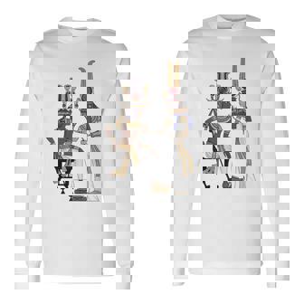 古代エジプトファラオ ツタンカーメン ツタンカーメン王 長袖Tシャツ - Kawaiitshirt