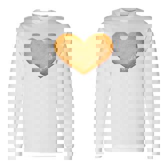 大きなハートのクッキー 長袖Tシャツ - Kawaiitshirt