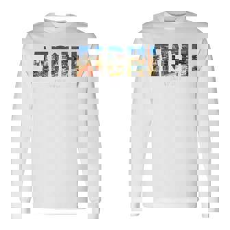 愛知県 日本 国営都市 設立 ヴィンテージ 長袖Tシャツ - Kawaiitshirt