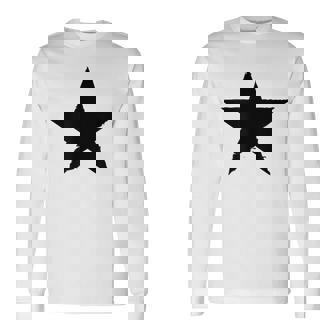 星 星柄 メンズ 半袖 マーク ロック おしゃれ かっこいい 大きいサイズ プリント 白t 春夏 エストンプステラ 長袖Tシャツ - Kawaiitshirt