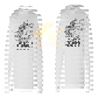 牡蠣 かき カキ Kaki ローマ字 シーフード イラスト 牡蠣好き シーフード好きea Food Oyster 長袖Tシャツ - Kawaiitshirt