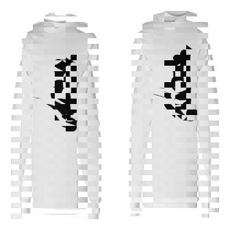 空海 白描 Kukai Hakubyou 長袖Tシャツ - Kawaiitshirt