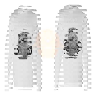 筋トレ ジム やる気がないなら家に帰れ ハリネズミ 長袖Tシャツ - Kawaiitshirt