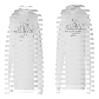 街 スカイライン 旅行 お土産 観光 横浜 日本 長袖Tシャツ - Kawaiitshirt