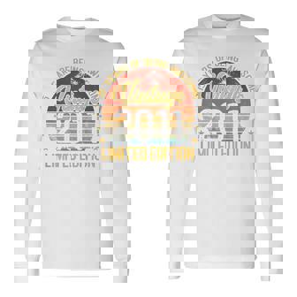 裏面 ヴィンテージ 15 誕生日 デコレーション メンズ 15歳 2011 15歳 長袖Tシャツ - Kawaiitshirt