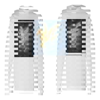 詩とメルヘン 牧野 鈴子 ペガサス 長袖Tシャツ - Kawaiitshirt