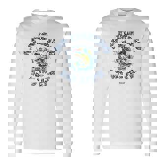 釣り クール バス釣り おもしろ フィッシング ライフ カモフラージュ グラフィック 長袖Tシャツ - Kawaiitshirt