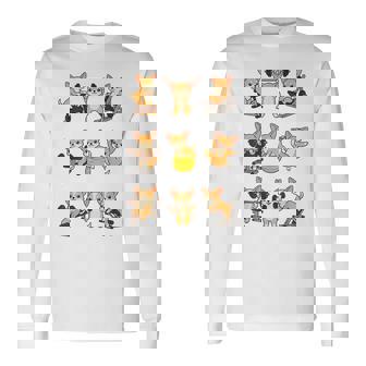 面白いtシャツ 犬 チワワ 筋トレ ジム イヌ グッズ かわいい おもしろtシャツ 面白い 服 ネタ 運動 長袖Tシャツ - Kawaiitshirt