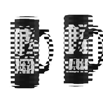 0 ビーガンゼロ パーセントビーガンカーニボア コーヒーマグ - Kawaiitshirt