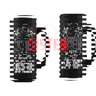 1 Year Old Racing Car Fast One Birthday 1St Family Sister Coffee Mug | Seseable CA