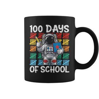 100 Jours D'école Astronautepatial 100E Jour D'école Pour Garçons Tasse - Cadeauxyz