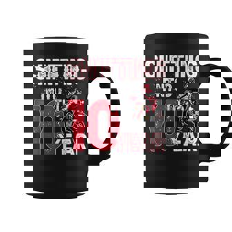 10Th Birthday Party Dirt Bike Boy 10 Year Old Dirt Biker Coffee Mug | Mazezy