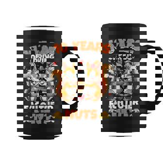10Th Wedding Anniversary 10 Years Of Driving Each Other Nuts Coffee Mug | Mazezy