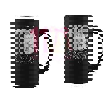 11Th Birthday Girl Soccer Ball Coquette Pink Bow 11 Eleven Coffee Mug - Monsterry