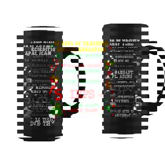 12 Days Of Teaching Special Education IEPS SPED Teacher Xmas Coffee Mug | Mazezy