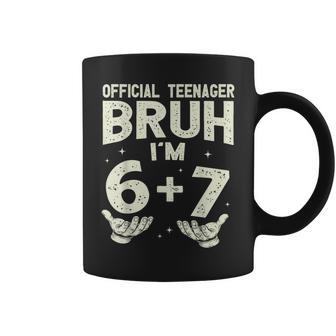 13Th Birthday Boys N Official Nager Six Seven Meme 6-7 Coffee Mug - Thegiftio UK