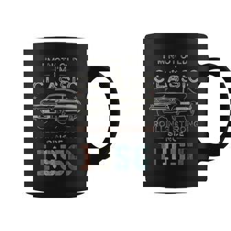 1956年生まれ、70歳の誕生日 クラシックカー コーヒーマグ - Kawaiitshirt