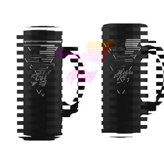 1980年代ynthwave ギフトtシャツ ゲーマーtシャツ レトロスタイリング コーヒーマグ - Kawaiitshirt