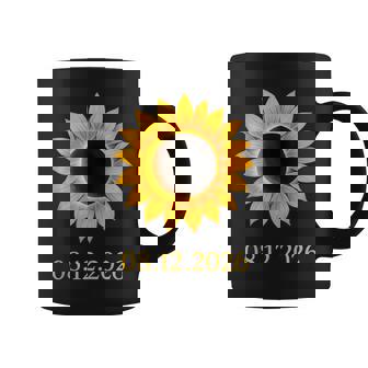 2026 Eclipse Sunflower Totality Men Women Kids Tank Top Coffee Mug | Mazezy