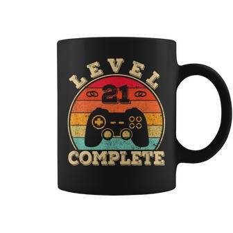 21 Años De Casados 21 Aniversario De Boda Hombre Matrimonio Taza de café - Regaloses