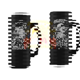 250 Years American Anniversary 1776-2026 Usa Flag Coffee Mug | Seseable UK