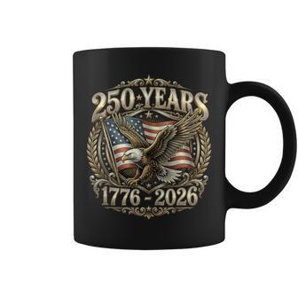 250 Years Of Independence Usa Patriotic Eagle Anniversary Coffee Mug - Thegiftio UK