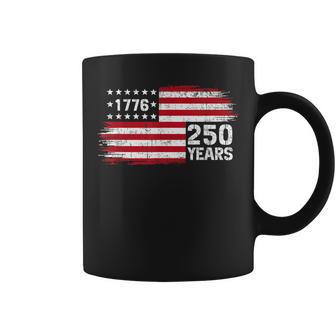 250 Years Vintage 1776 250Th Anniversary 4Th July Coffee Mug - Thegiftio UK