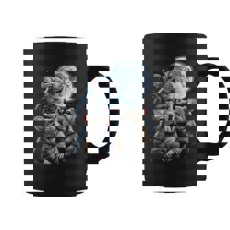 3 マウス 月 3 匹のネズミ 面白い げっ歯類 恋人 ユーモア 空 夜 長袖tシャツ コーヒーマグ - Kawaiitshirt