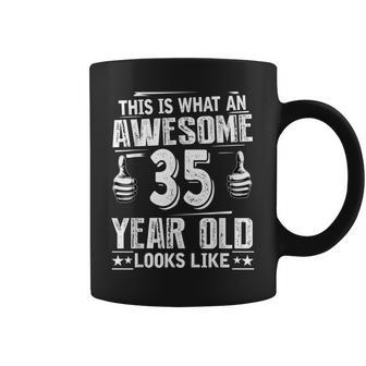35歳の誕生日プレゼントは私に35年かかりました 良い 面白い 35歳 コーヒーマグ - Kawaiitshirt