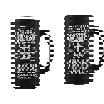 35歳の誕生日プレゼントは私に35年かかりました 良い 面白い 35歳 コーヒーマグ - Kawaiitshirt