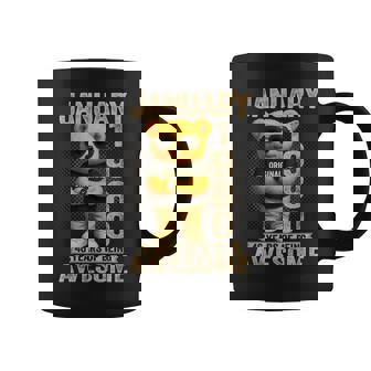 46歳 1980年1月 テディベア 46歳 誕生日 男性 女性 コーヒーマグ - Kawaiitshirt