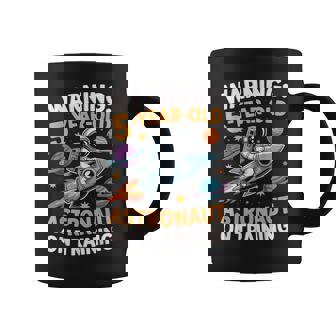 5 Year Old Astronaut 5th Birthday Planets Space Birthday Coffee Mug | Mazezy