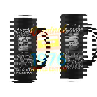 50 歳の誕生日プレゼント男性 1976 年 レトロ ビンテージ テープ コーヒーマグ - Kawaiitshirt