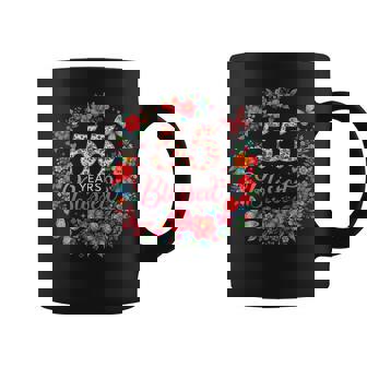 55 Years Blessed 55歳 フローラル 55歳の誕生日プレゼント コーヒーマグ - Kawaiitshirt