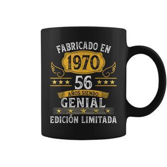 56 Años Cumpleaños Hombres Es Fabricado En 1970 Taza de café - Regaloses