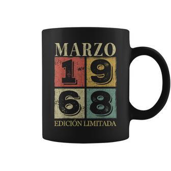 57 Cumpleaños Hombre 57 Años Hecho En 1968 Marzo Taza de café - Regaloses